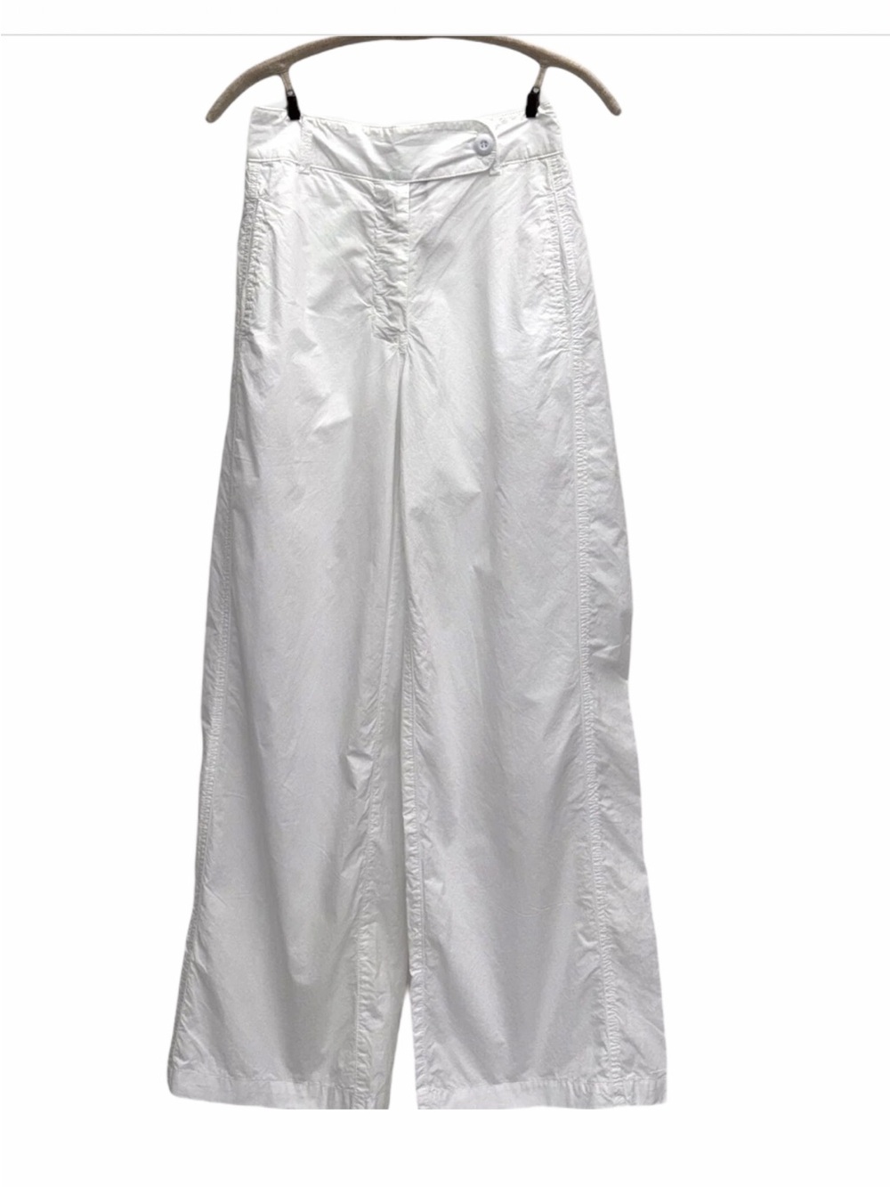 A shirt thing  MILAGRO PARACHUTE Wide-Leg High-Rise Pants small